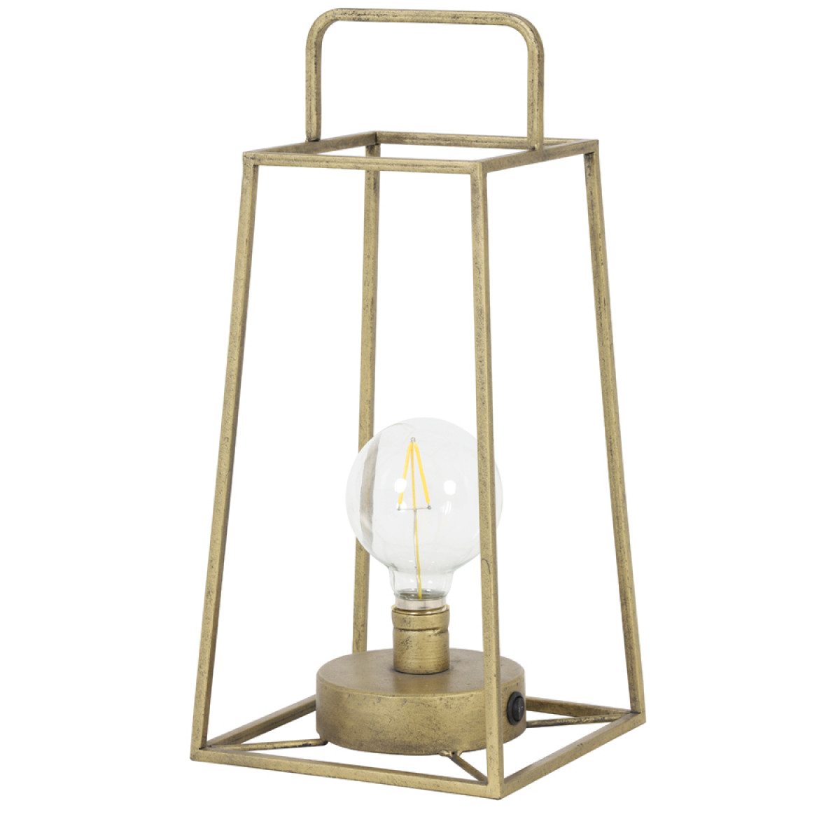 Tischlampe Fauve Antik Bronze mit LED