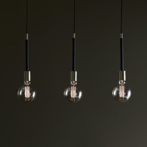 Sky Saddle Hängeleuchte Messing 3×E27 industriell