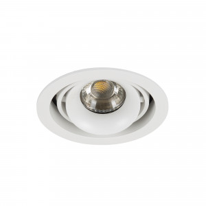 Einbaustrahler Bjorn 1 weiß Rund 
