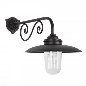 Ardennes Hofleuchte Schwarz Aussenleuchte