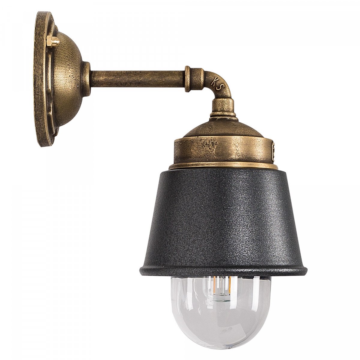 Wandlampe Kostas 90 Brass