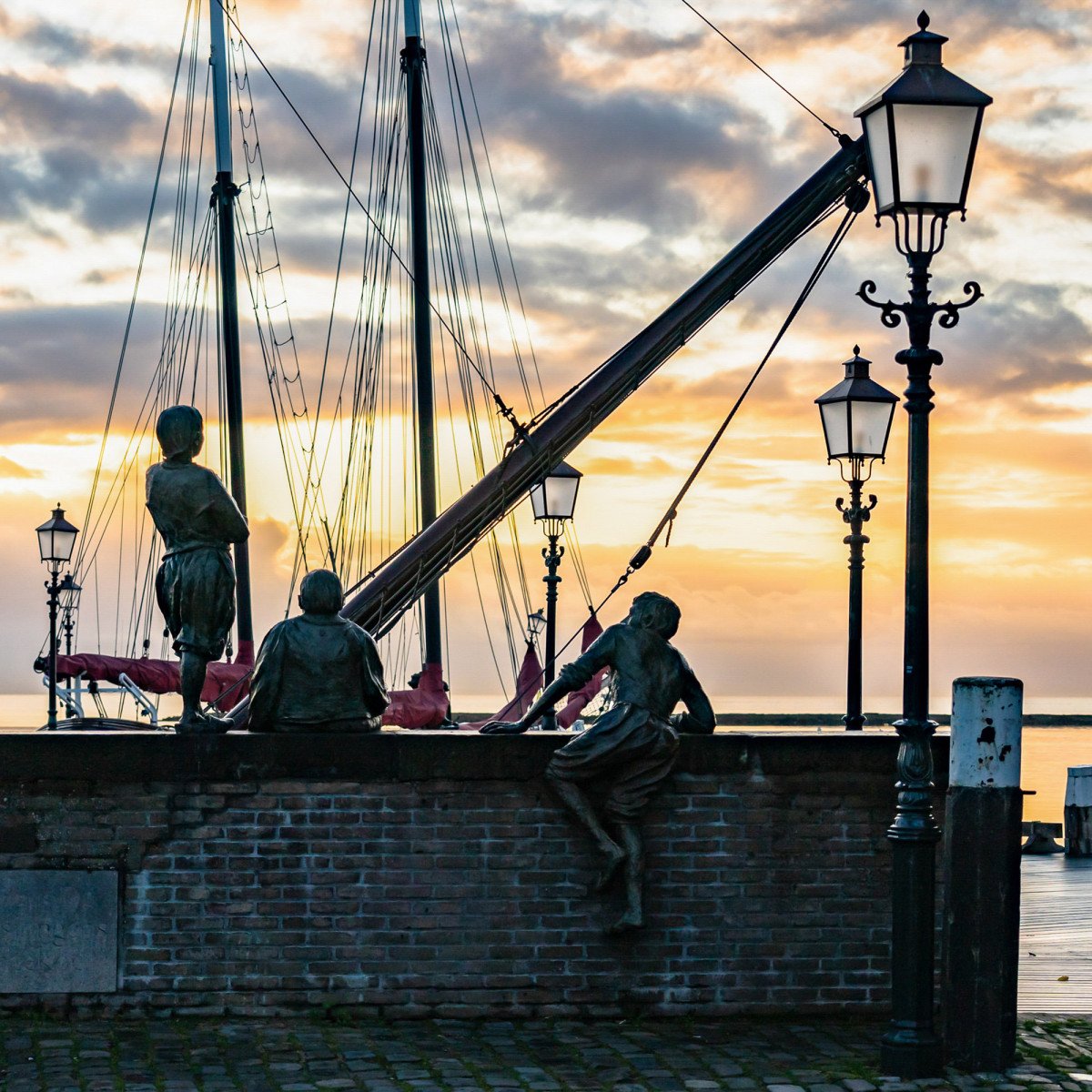 Historischer Laternenschirm Holland L