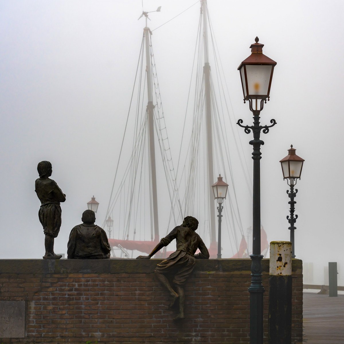 Historischer Laternenschirm Holland XL