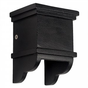 Wandleuchte Borgo Onda Schwarz