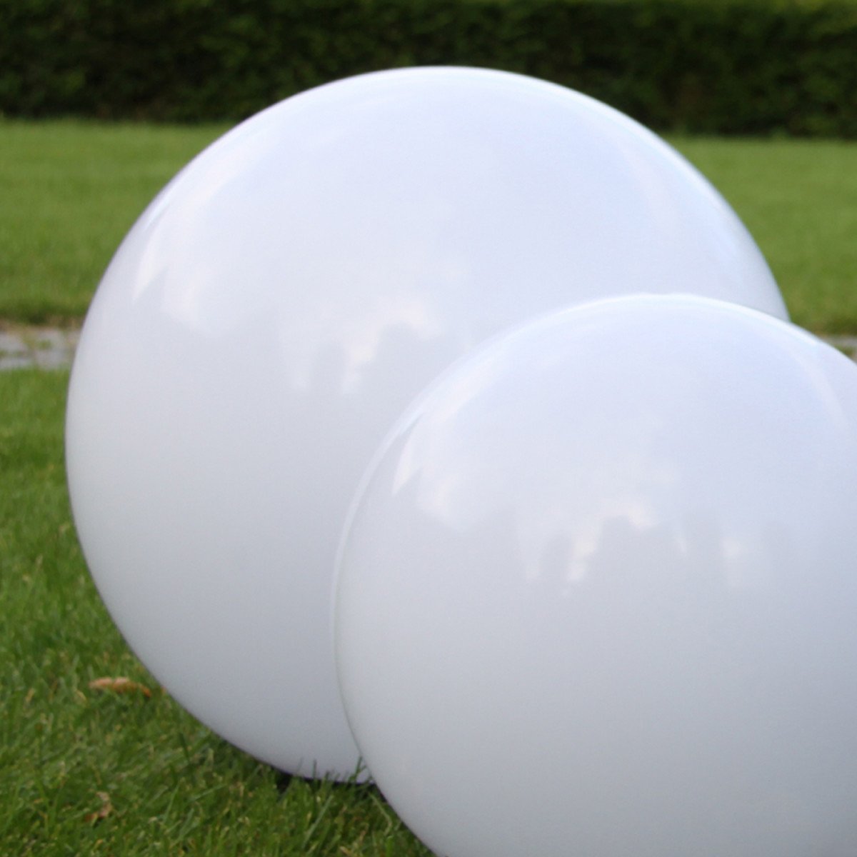 Gartenlampe mit Globus 40