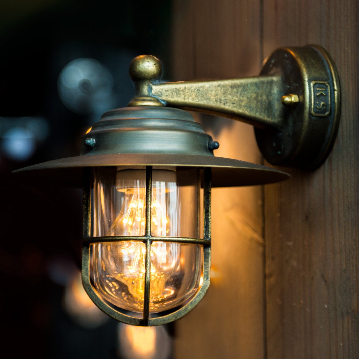 Labenne (1181) - KS Lighting - Außenbeleuchtung Pendelleuchte Bronze-Kupfer