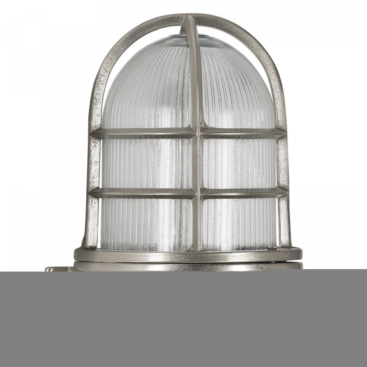 Wandleuchte Außenwandlampe Caspian 1 Antik-Silber