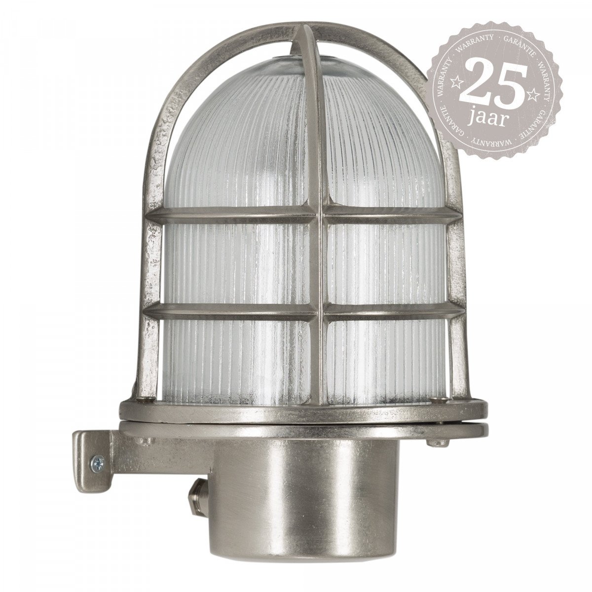 Wandleuchte Außenwandlampe Caspian 1 Antik-Silber