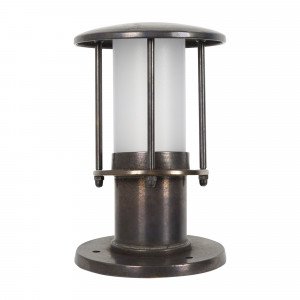 Maritime Sockelleuchte Resident 3 Antik-Bronze