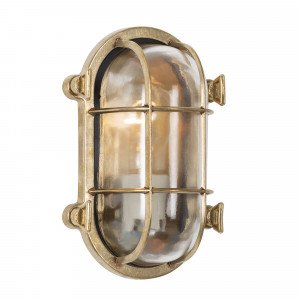 Robuste Außenlampe im nautischen Look und in schwarzer Bronzefarbe Robuste Außenlampe im nautischen Look und in schwarzer Bronzefarbe