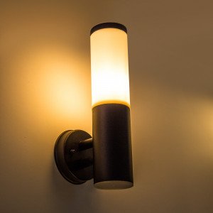 Lech 4 Wandleuchte Schwarz