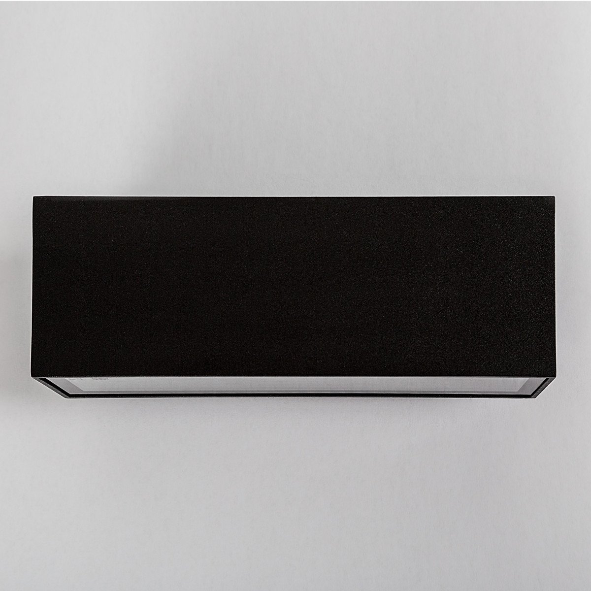 Rechteckige LED Außenwandleuchte - Segment M Up & Down Schwarz LED - Nostalux