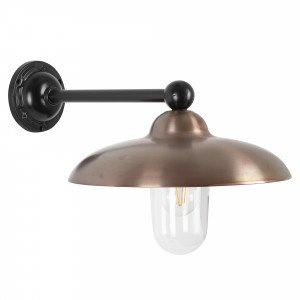 Ländliche Außenlaterne Le Havre Schwarz