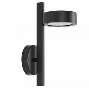 Orion Wandleuchte Matt Schwarz Außen IP44 LED G9