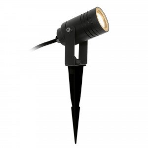 Gartenspot Beamy Black inklusive GU10 LED - 7159