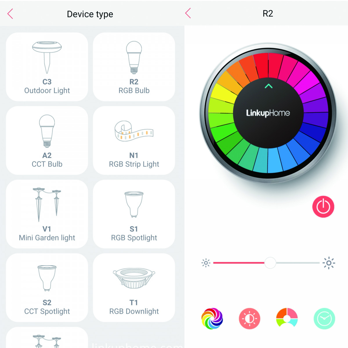 Moderne Bluetooth Gartenbeleuchtung