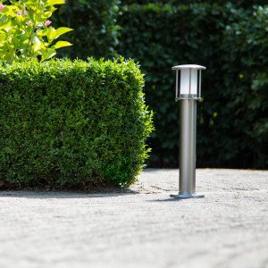 Nautische Gartenlampe Resident 2 Nickel