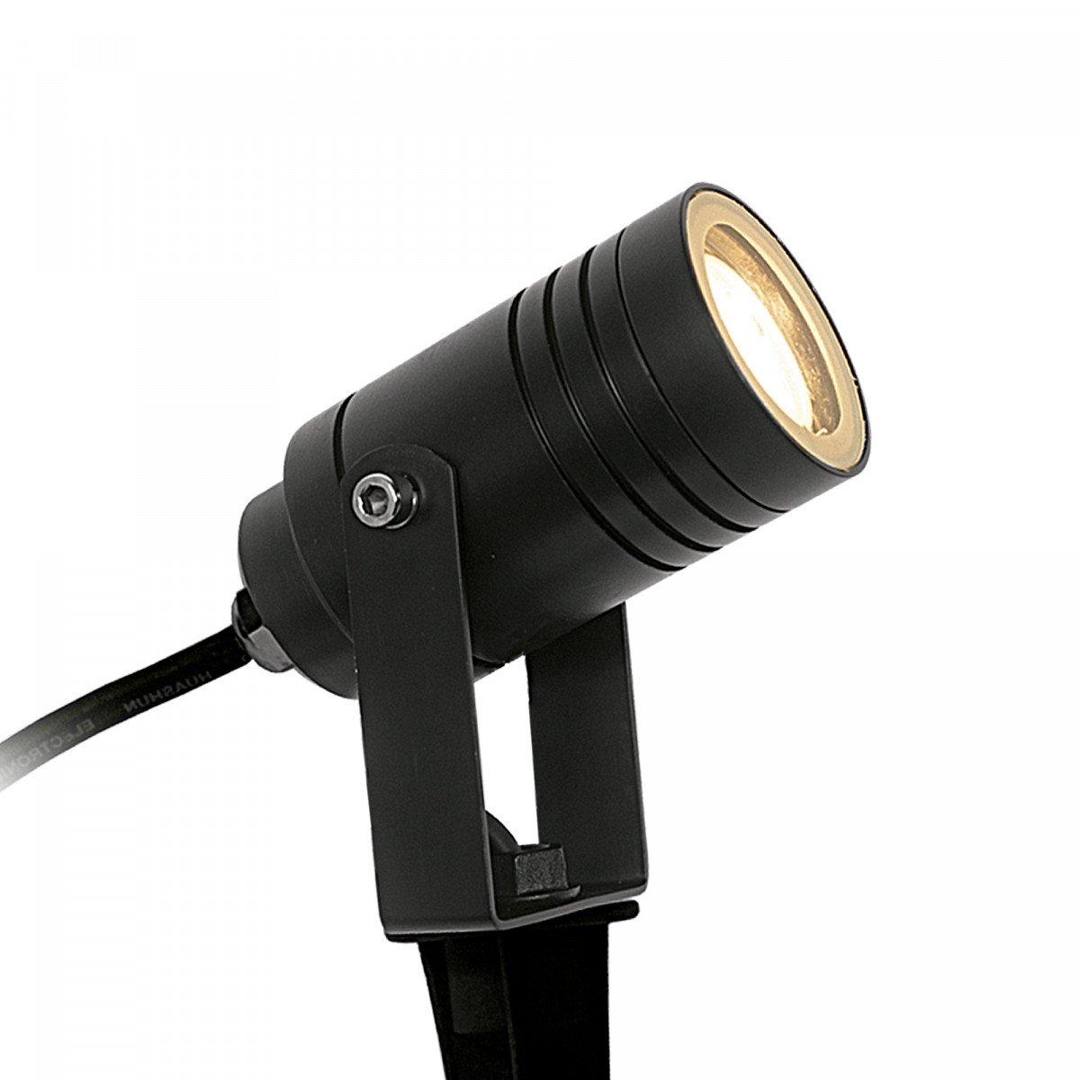 Gartenspot Beamy Black inklusive GU10 LED - 7159