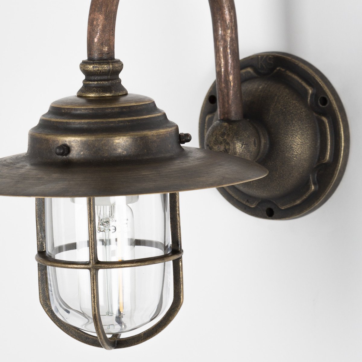 Außenlampe - Hofleuchte KS Barro Kupfer & Bronze