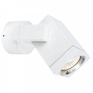 Schwenkbarer Wandspot Cubic Alu GU10 Moderner Wandstrahler Cubic Alu wandleuchte