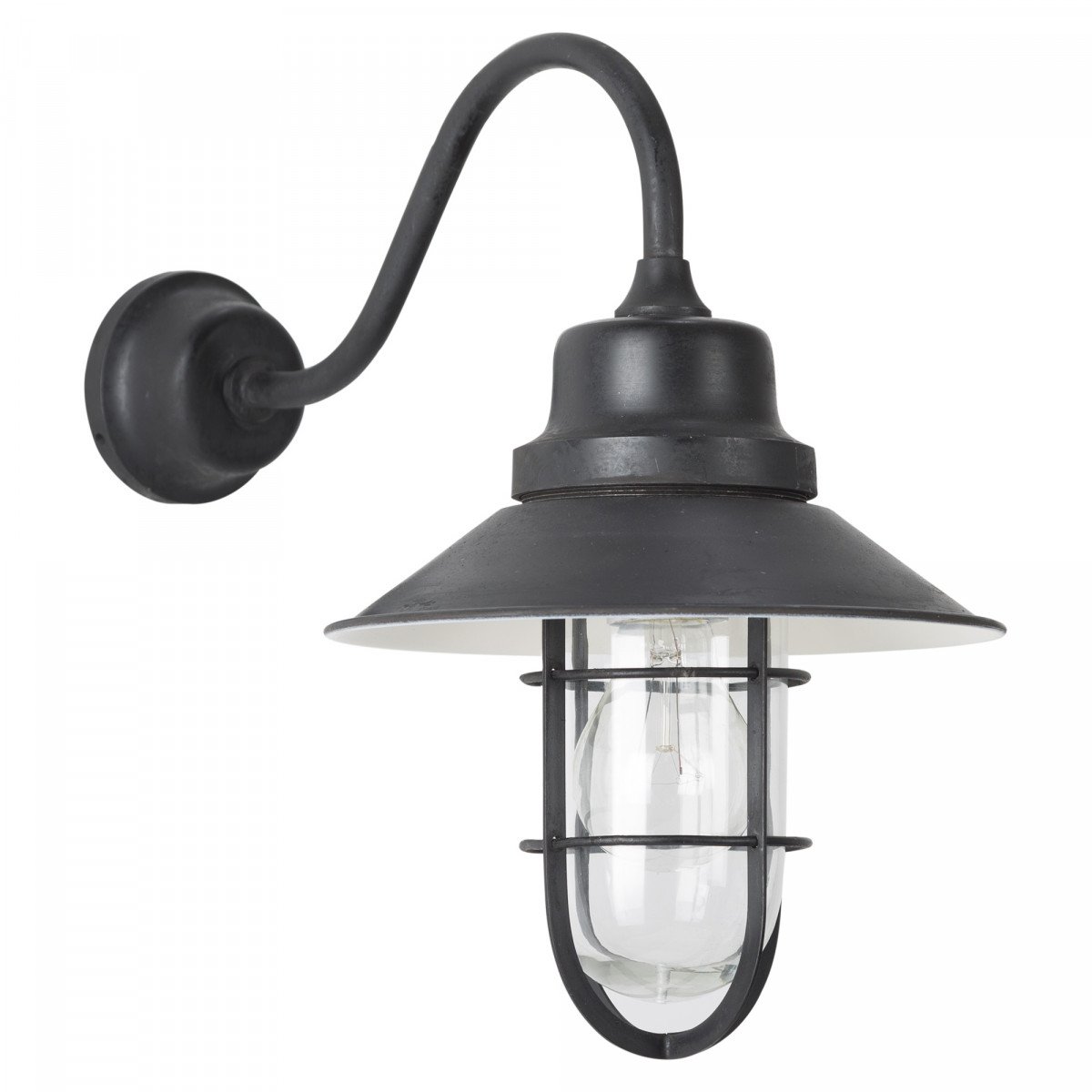 Vermont Wandlampe Antik-Schwarz