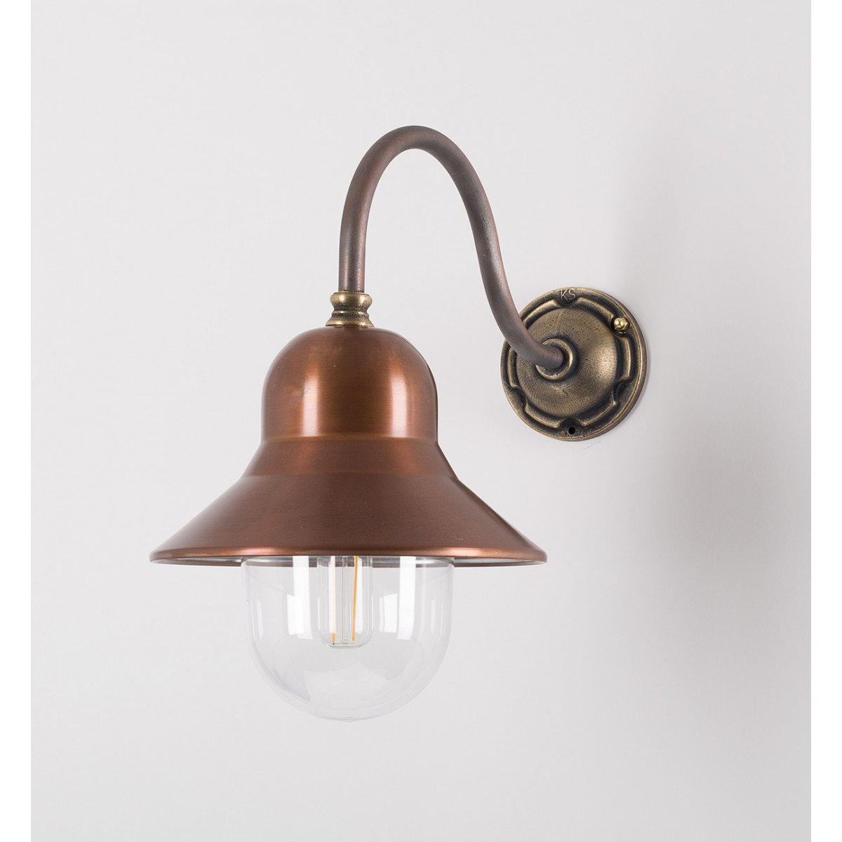 Wandlampe Bronze Evian Außen 