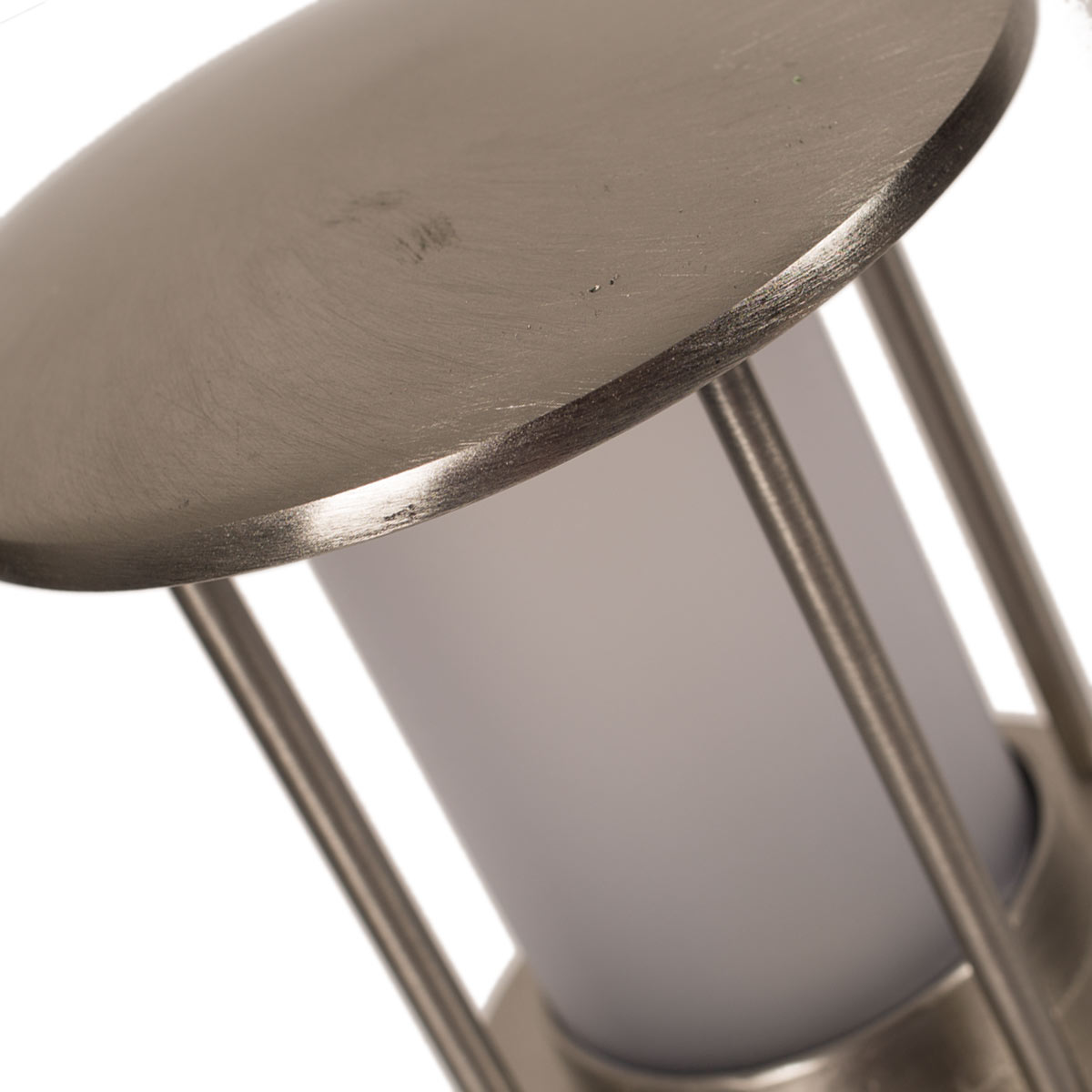 Nautische Gartenlampe Resident 2 Nickel