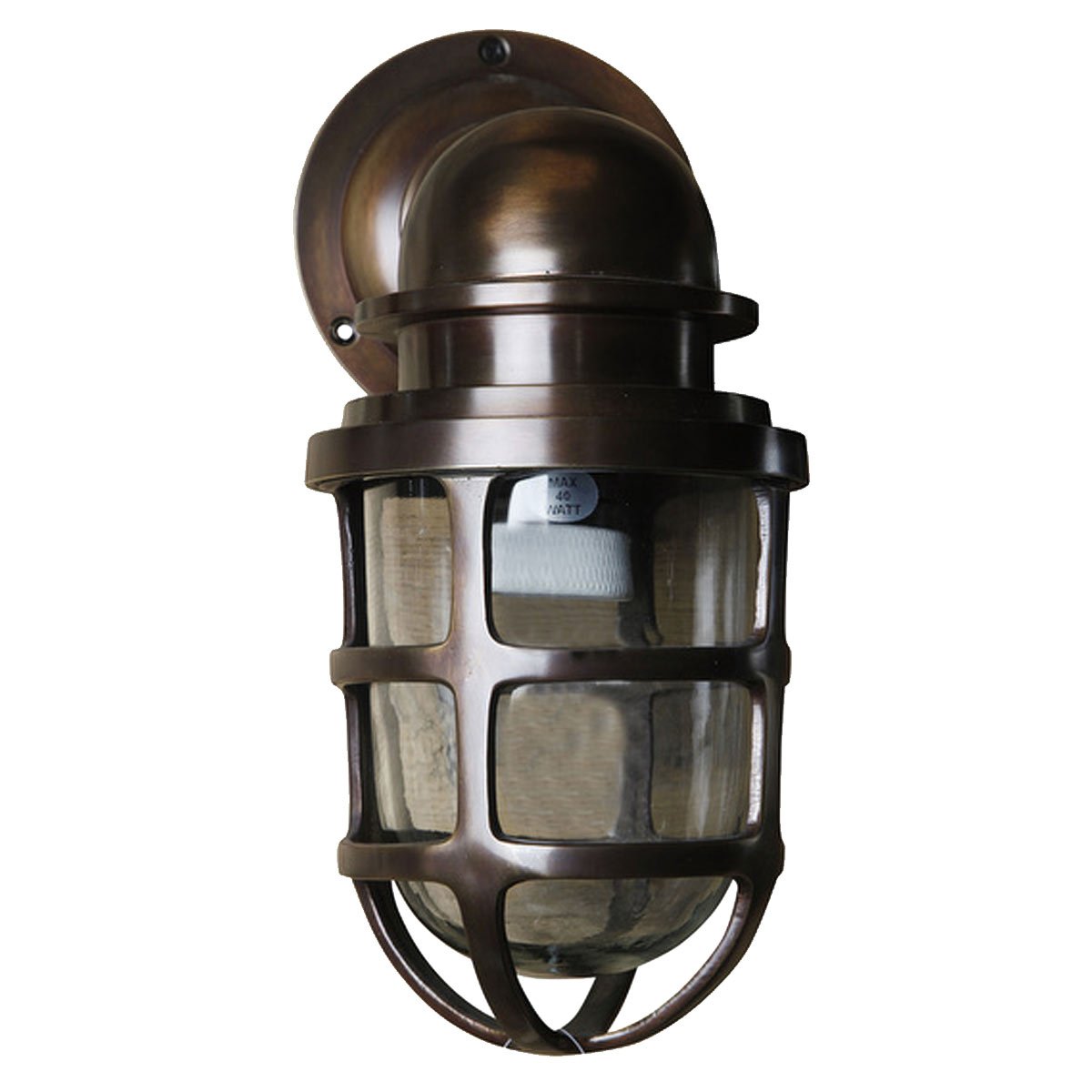 Maritime Wandleuchte Brooklyn Bronze