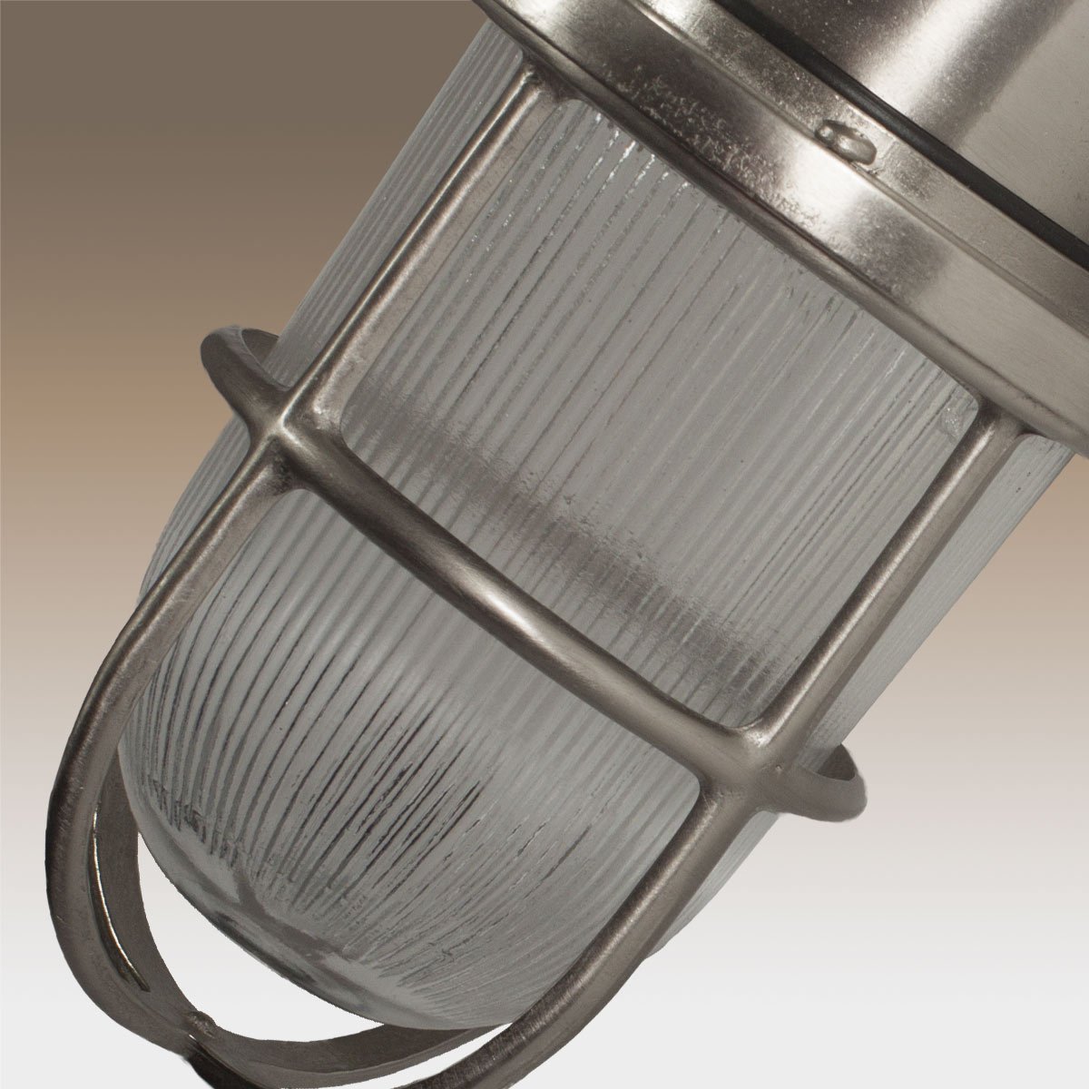 Wandleuchte Außenwandlampe Caspian 1 Antik-Silber
