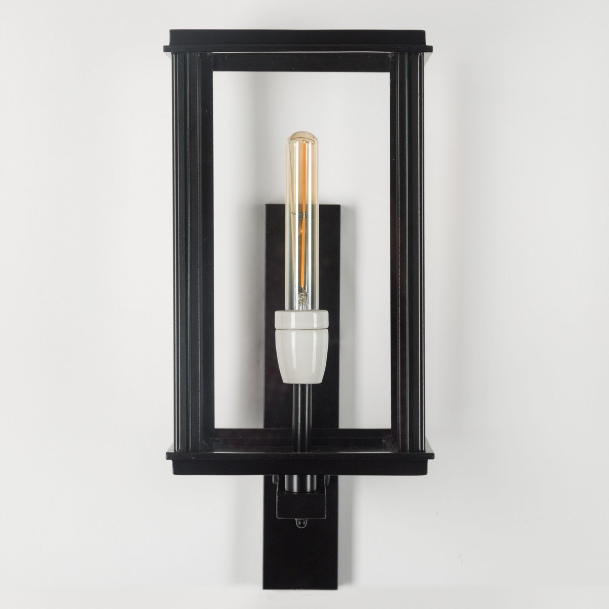 Moderne Außenwandleuchte Capital XL  Schwarz Moderne Außenwandleuchte Capital XL  Schwarz