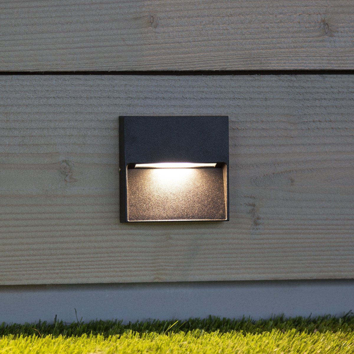 Wandspot LED downlighter Shadow square