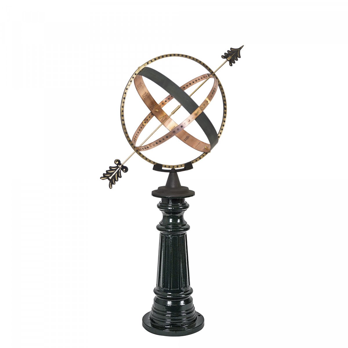 Uranus Z2 Sonnenuhr mit Sockel Rhodos