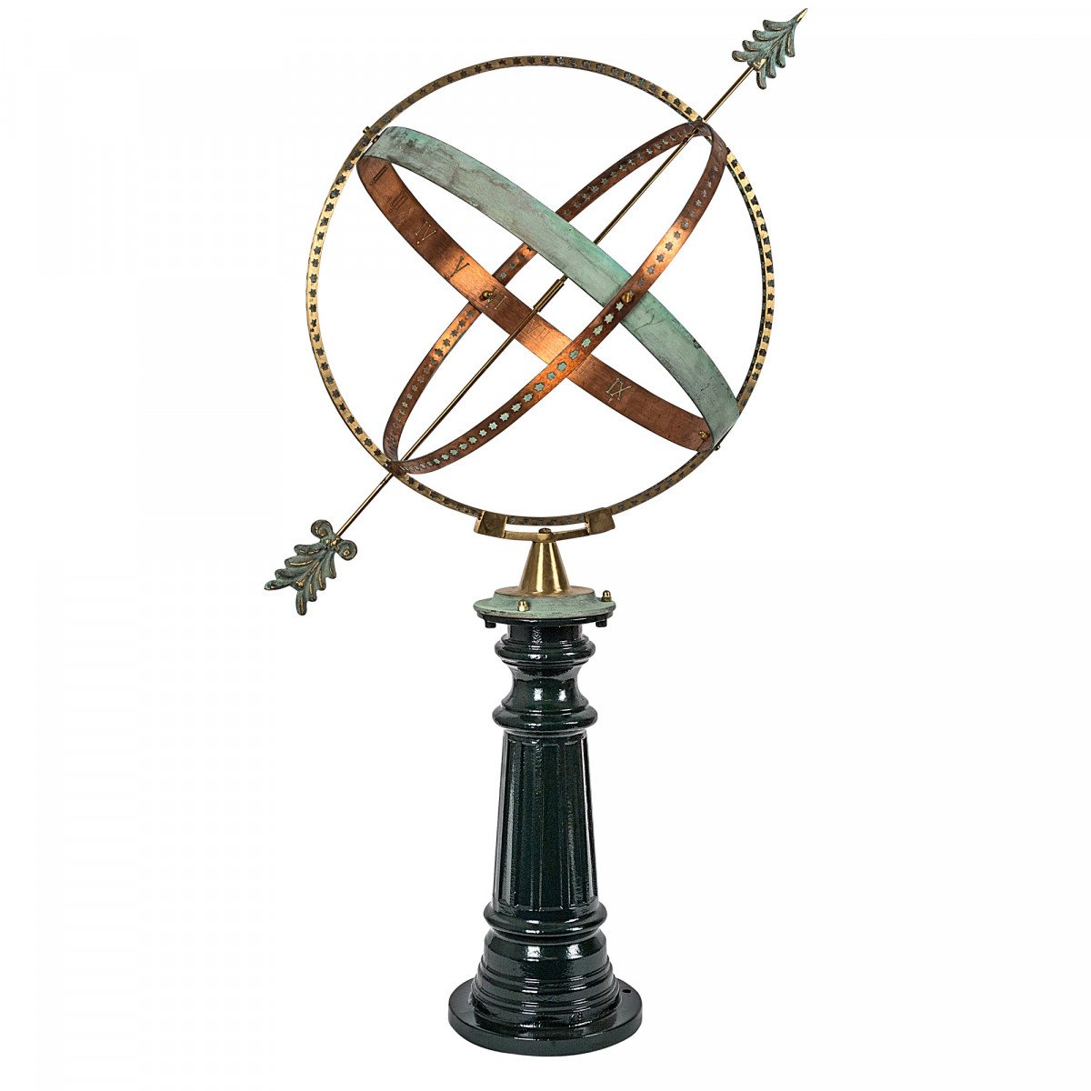 Hercules Z11 Sonnenuhr mit Sockel Rhodos