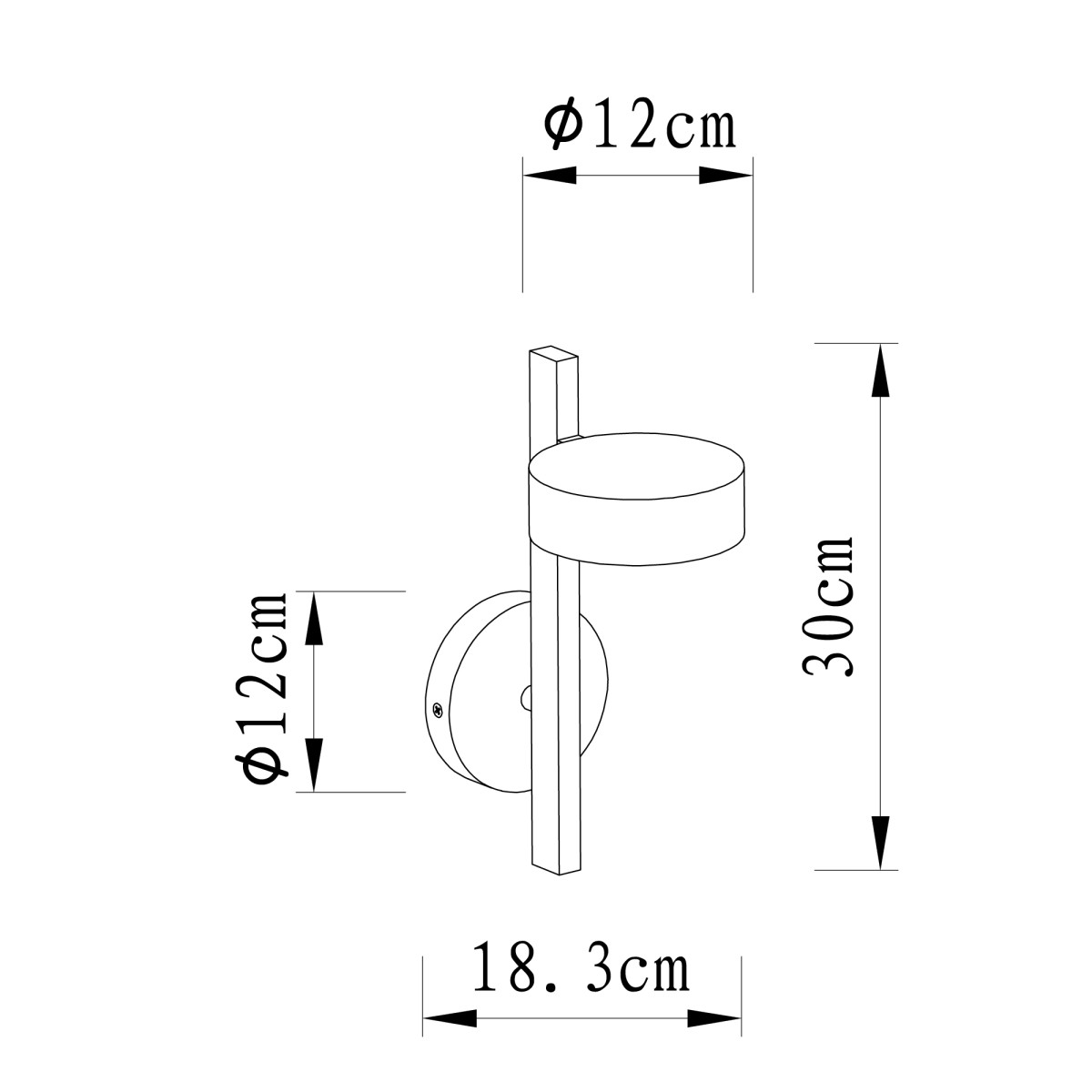 Set 3 Orion Kupfer Außenwandleuchte IP44 G9 LED