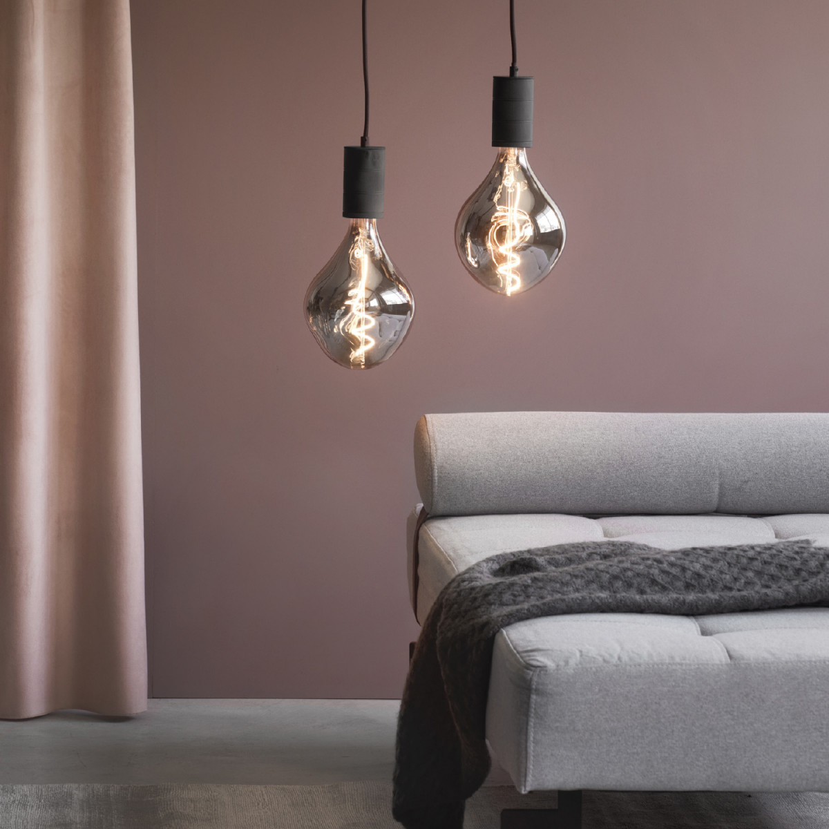 Hängelampe Calex Cort Set Weiß 1.5m