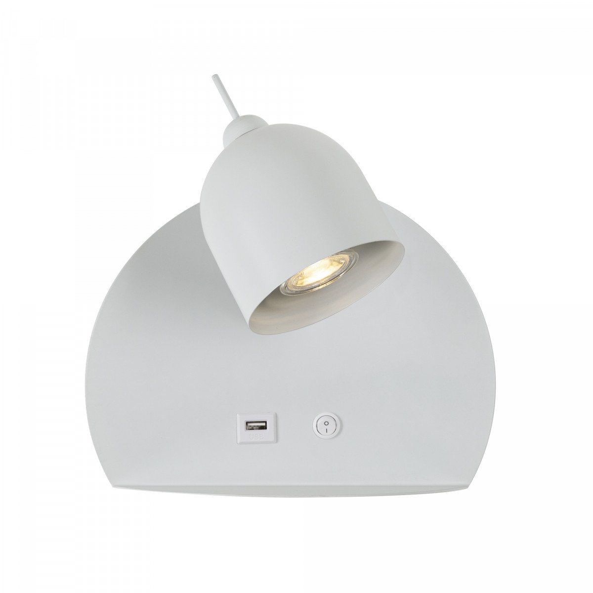 Essence Wandleuchte USB Weiß 