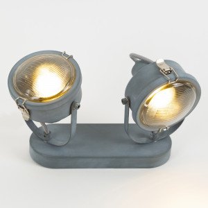 Wohnraumleuchten - Strahler - Spots - Satellite 1 spot grau - Deckensot - Nostalux