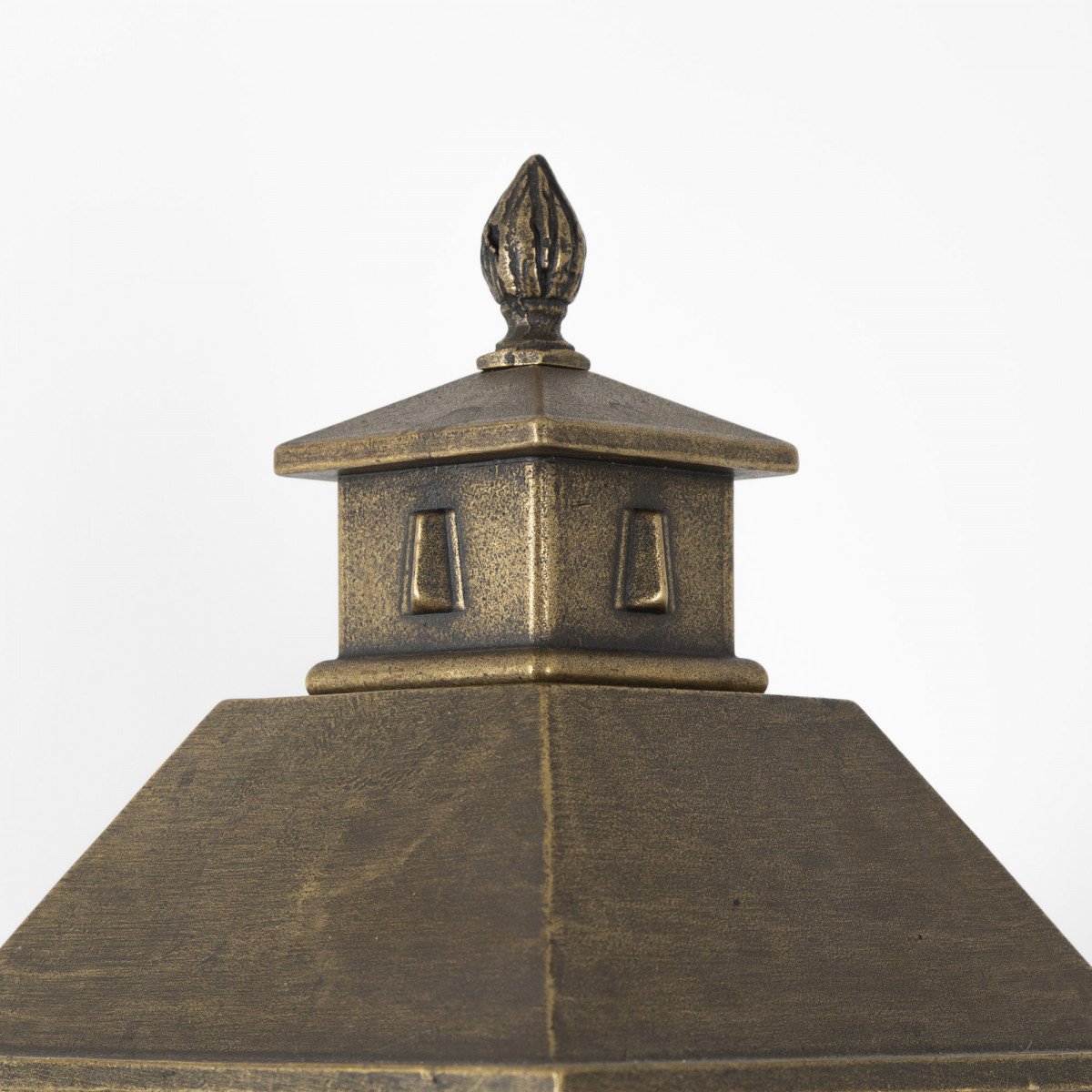 Flache Wandleuchte Rijswijk Bronze