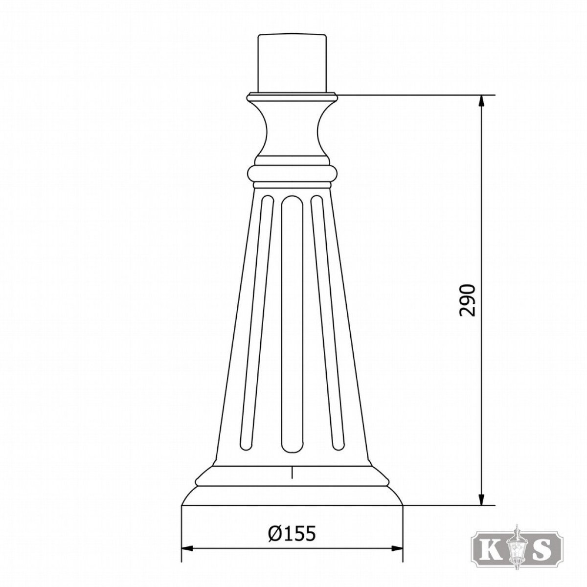 Außenlaterne Klassischen Gartenlampe Doenrade